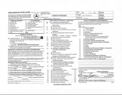 2025 RAM 1500 Laramie Crew Cab 4x4 5'7" Box