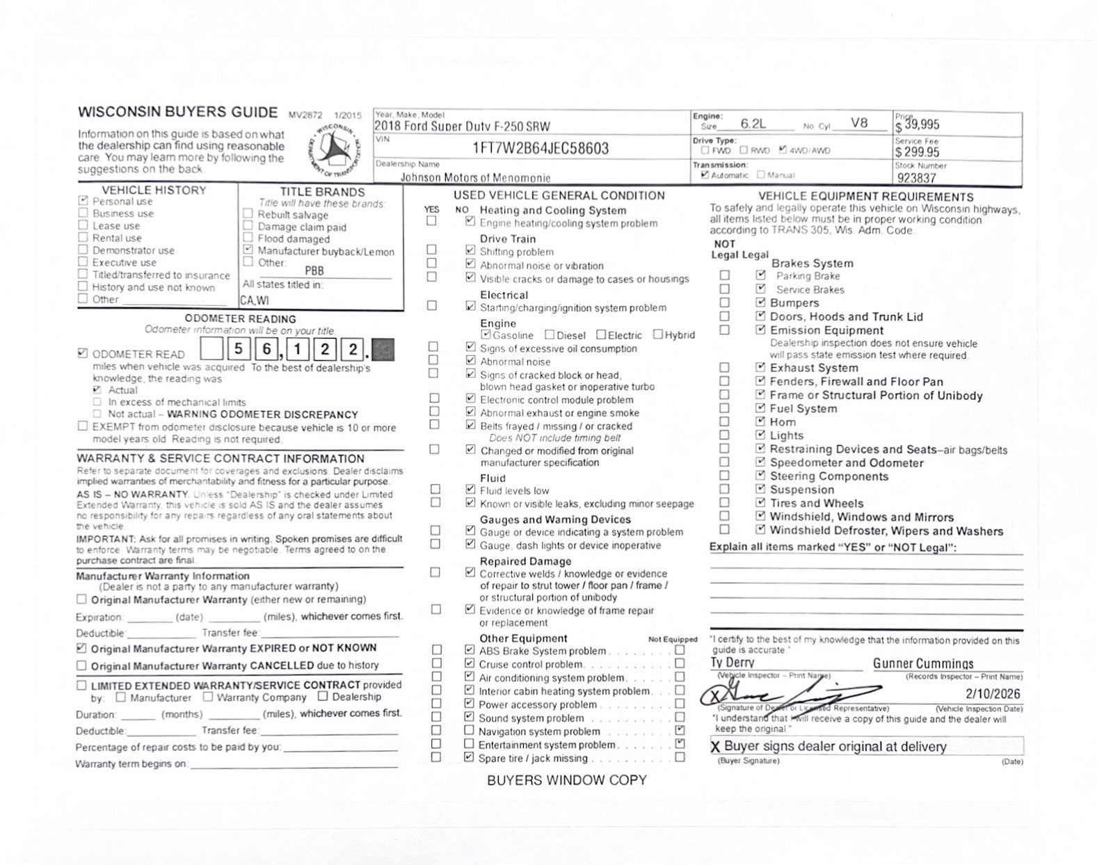 2018 Ford Super Duty F-250 SRW XL