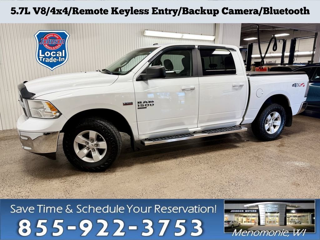 2019 RAM 1500 Classic SLT Crew Cab 4x4 5'7" Box