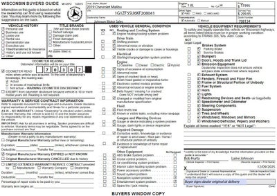 2019 Chevrolet Malibu Hybrid