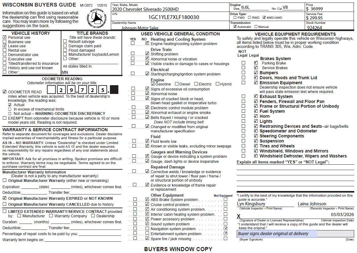 2020 Chevrolet Silverado 2500 HD WT