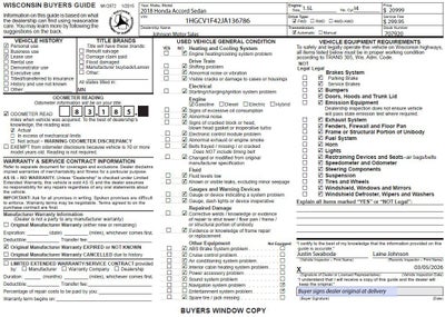 2018 Honda Accord Sedan EX 1.5T