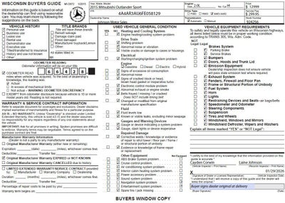 2015 Mitsubishi Outlander Sport ES