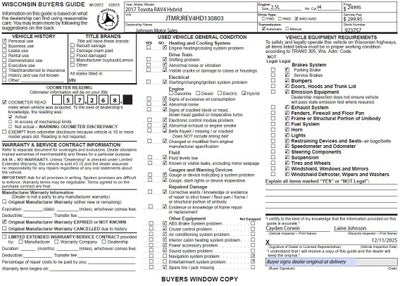 2017 Toyota RAV4 Hybrid XLE