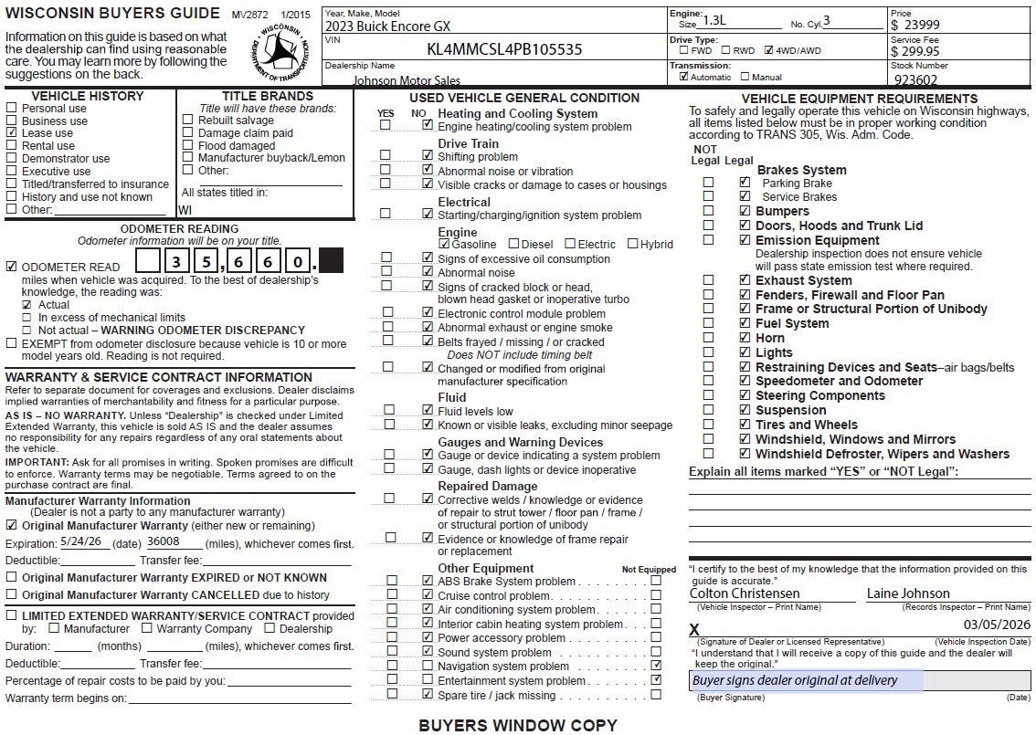 2023 Buick Encore GX Preferred