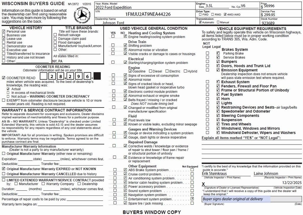 2022 Ford Expedition Limited