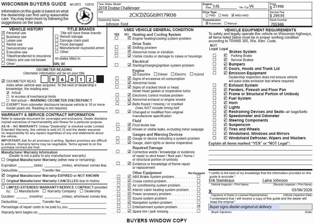 2018 Dodge Challenger GT