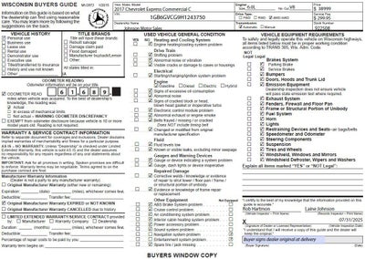 2017 Chevrolet Express Cutaway 4500 Base