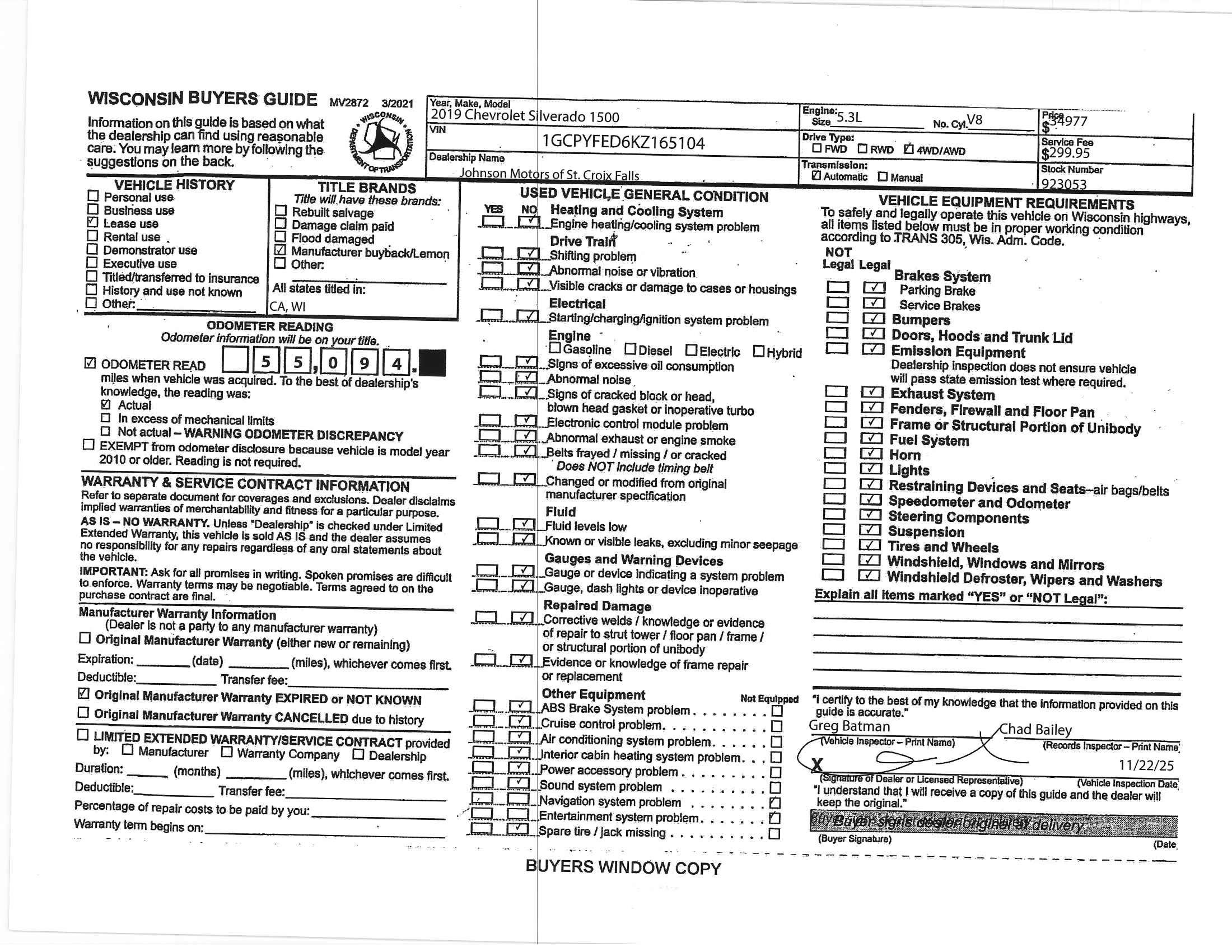 2019 Chevrolet Silverado 1500 LT Trail Boss