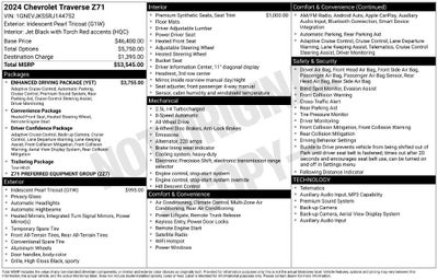 2024 Chevrolet Traverse Z71