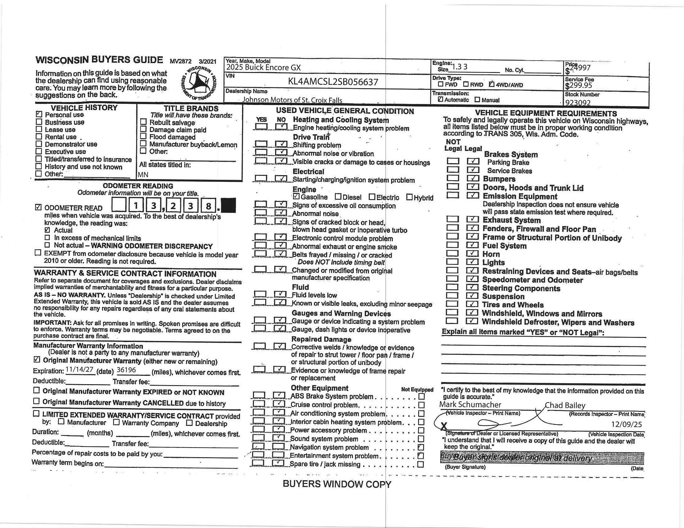 2025 Buick Encore GX Preferred