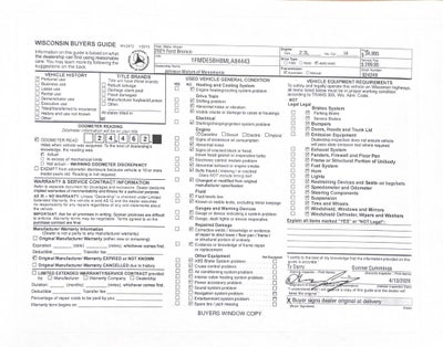 2021 Ford Bronco Big Bend