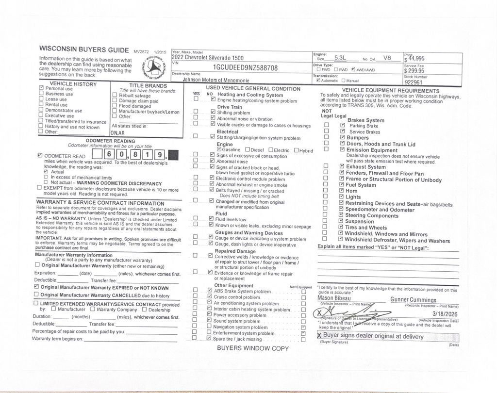 2022 Chevrolet Silverado 1500 RST