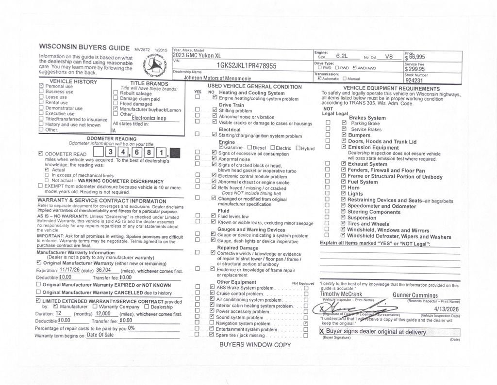 2023 GMC Yukon XL Denali