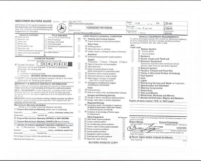 2024 Chevrolet Suburban Z71