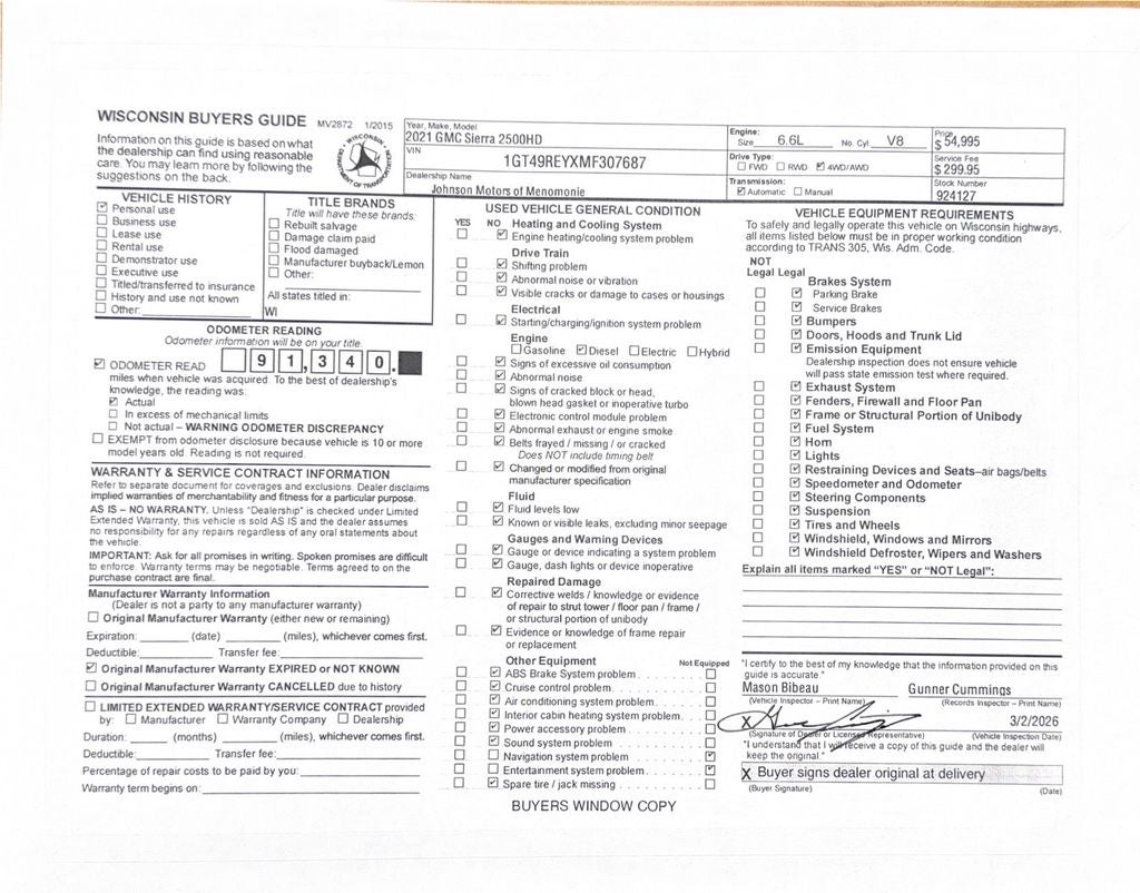 2021 GMC Sierra 2500HD Denali