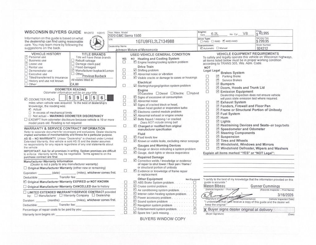 2020 GMC Sierra 1500 Denali