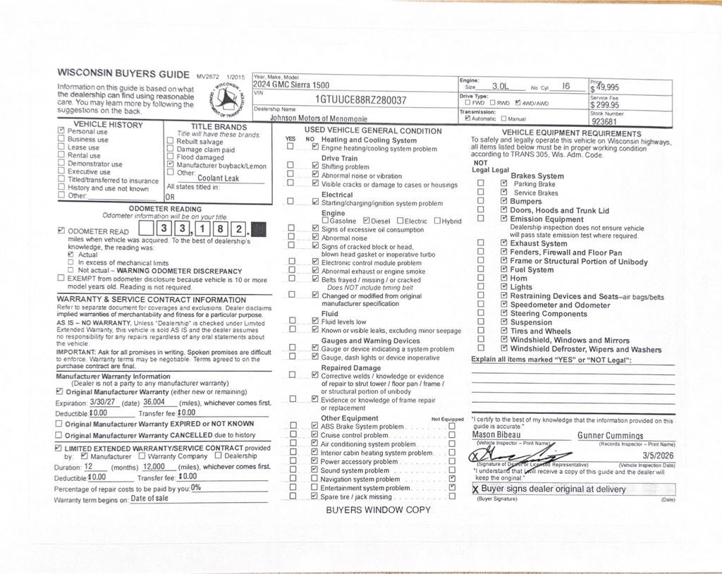 2024 GMC Sierra 1500 Elevation