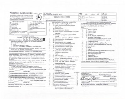 2020 Chevrolet Silverado 1500 RST