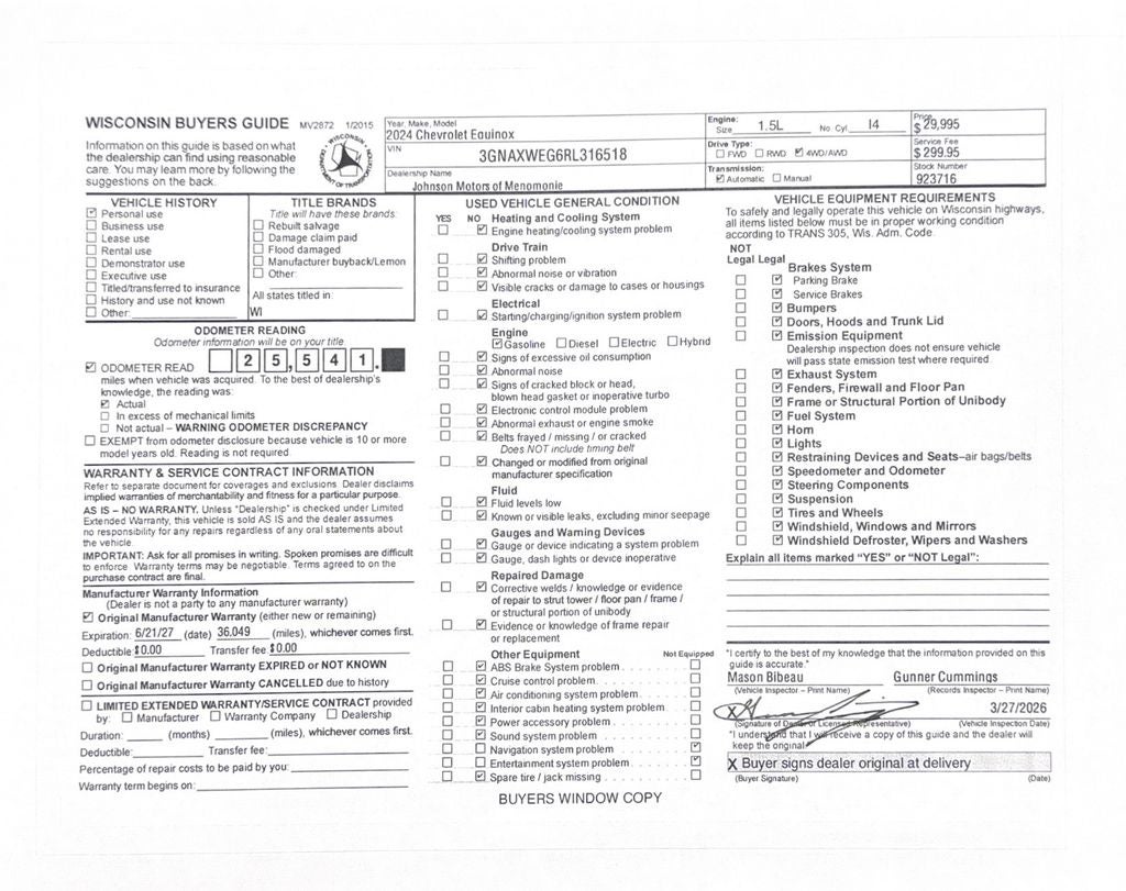 2024 Chevrolet Equinox RS