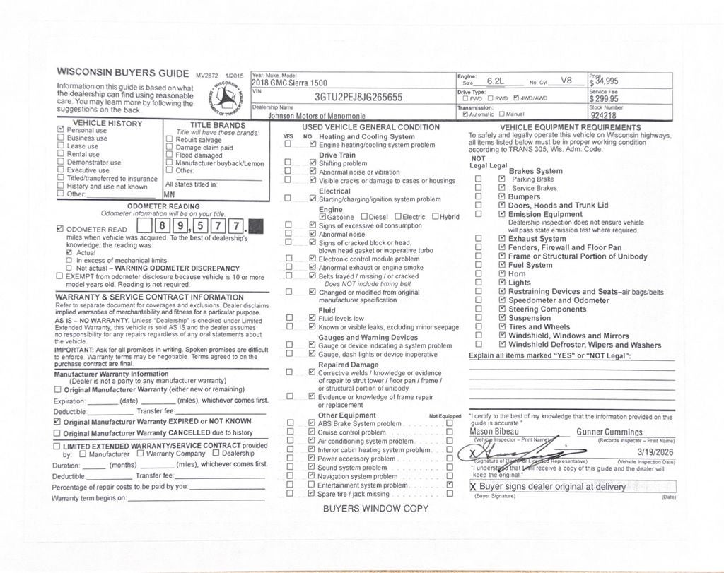 2018 GMC Sierra 1500 Denali