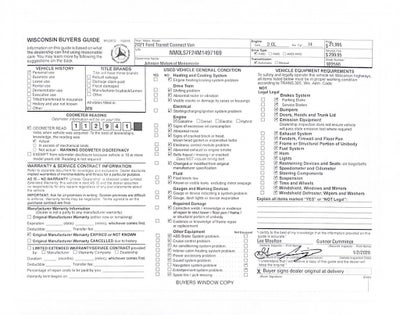 2021 Ford Transit Connect XLT