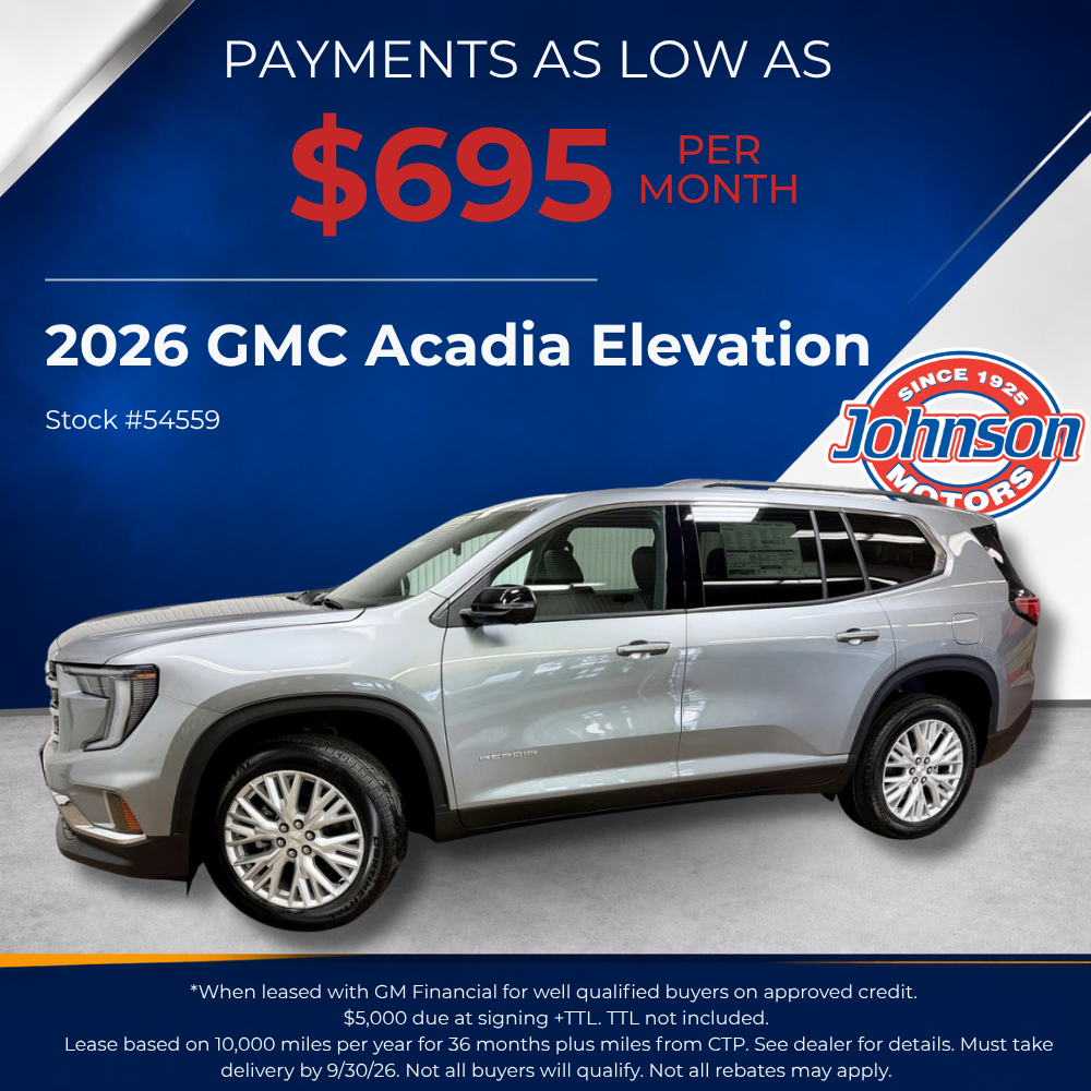 2026 GMC Acadia Elevation